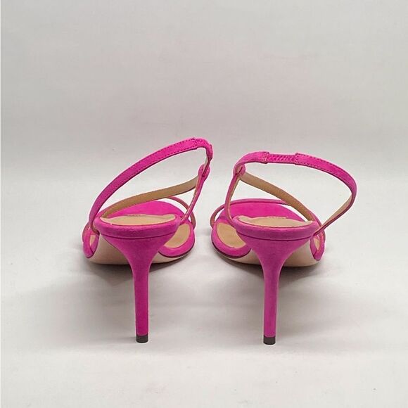 Aquazzura Sleek 75MM Strappy Suede Sandals size 36.5 - Picture 7 of 13